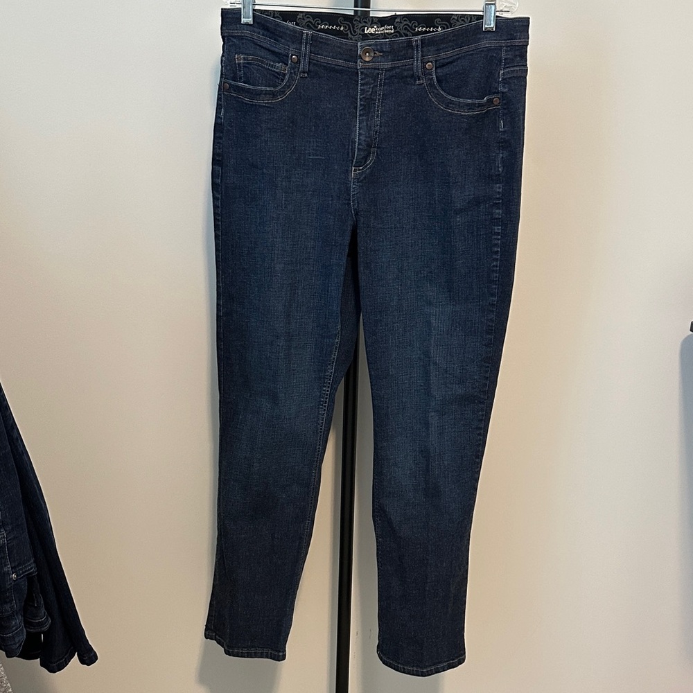 Lee Midnight Blue Ankle Jeans